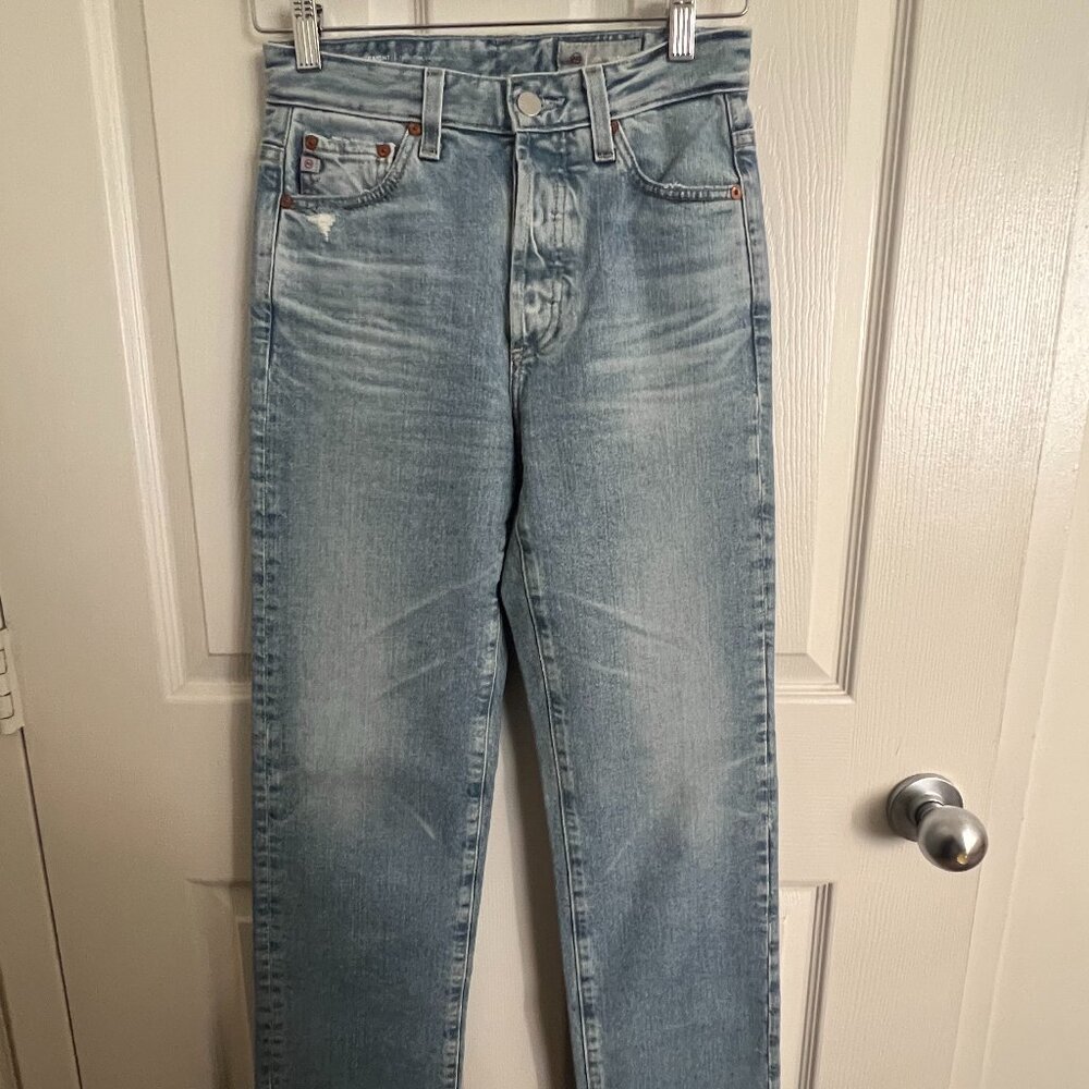 AG Alexxis Straight Leg & High Rise Jeans Size 24 (US)